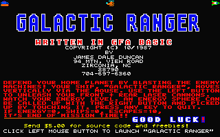 Galactic Ranger — screenshot 1